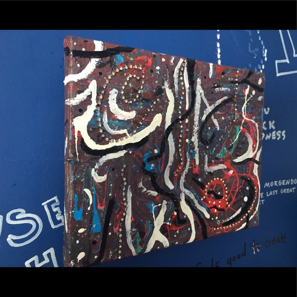 A Valorous Original Acrylic Painting - Picture 3 of 4